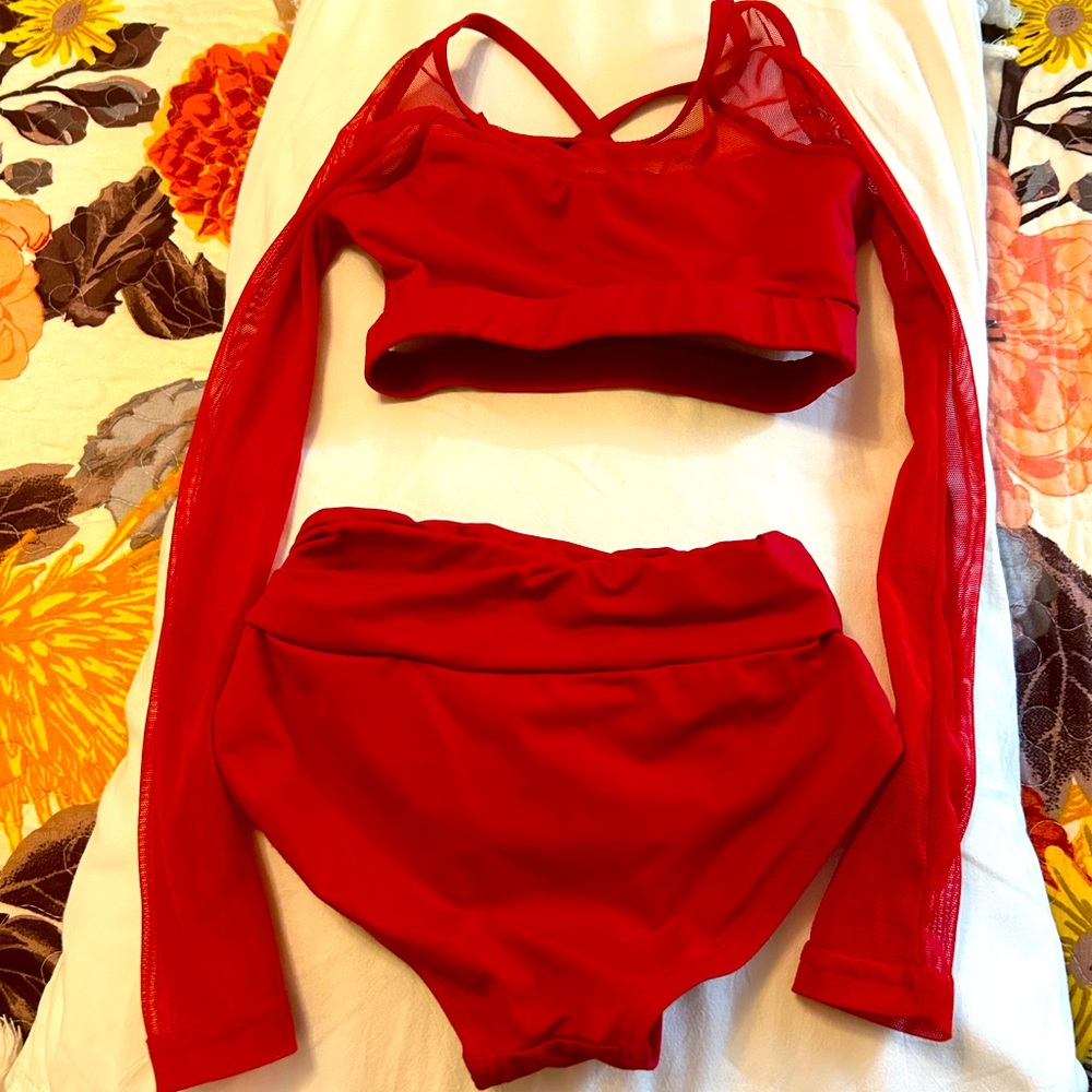 Two Piece Dance Outfit- Child Small